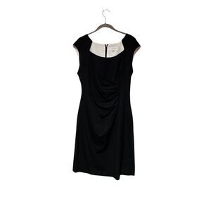 Calvin Klein women’s cap sleeve scoop neck ruched side  black sheep dress size 1